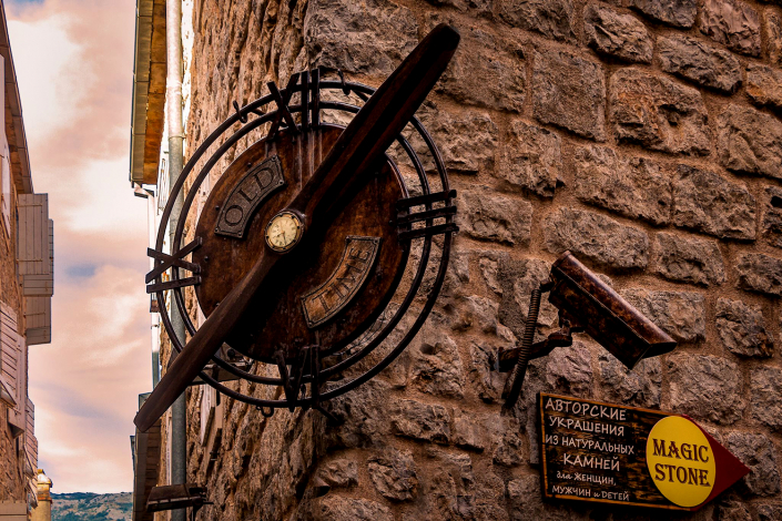 Die etwas andere Uhr - Reisefotografie